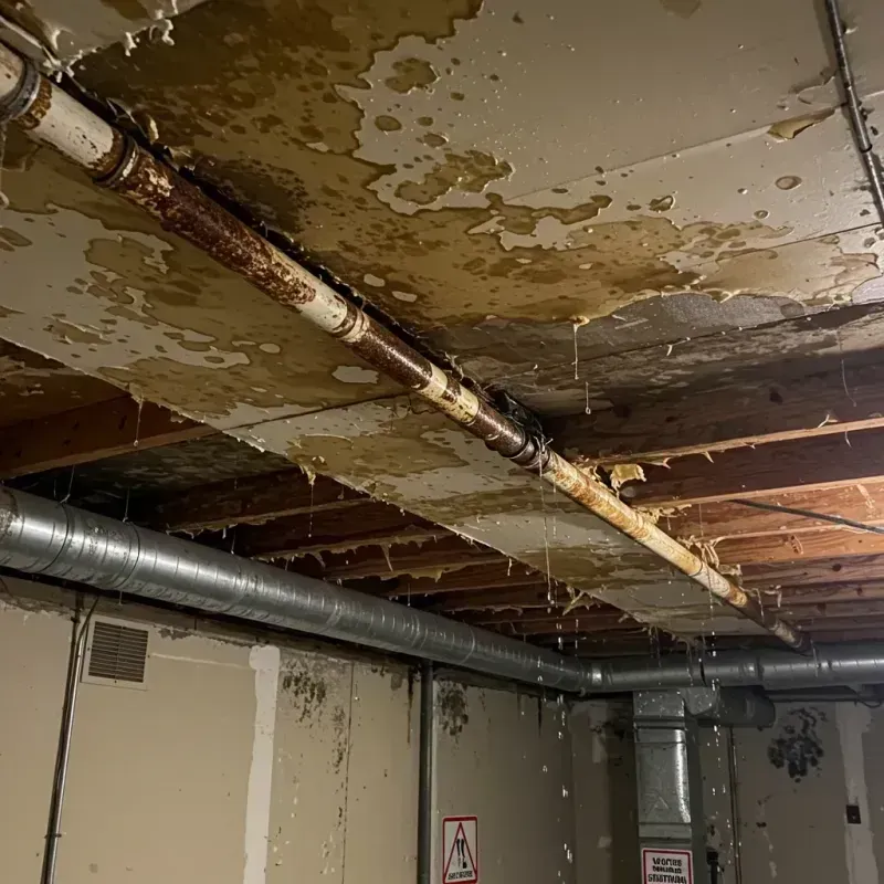 Ceiling Water Damage Repair in Rankin, TX